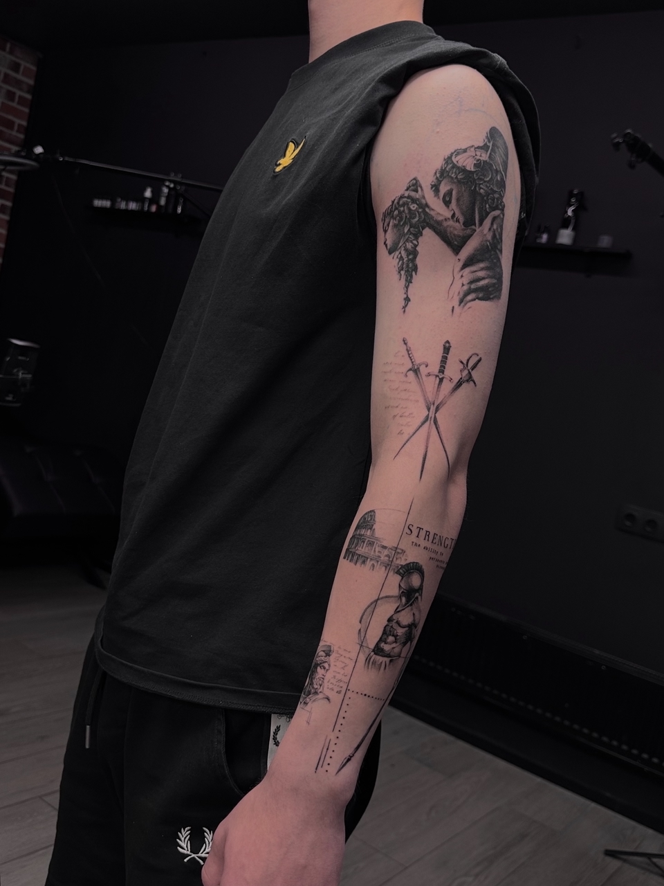 Геометрический рукав